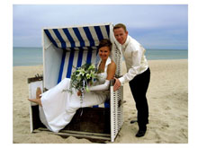 Hochzeit auf Usedom, Strandhochzeit an der Ostsee