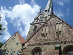 Hochzeit an der Ostsee in Flensburg, Kirche St. Nikolai am Suedermarkt