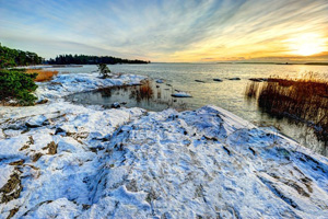 Hochzeitsplanung: Tipps für Ihre Hochzeit im Winter, Foto: Die Ostsee im Winter