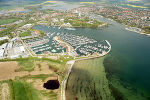 Luebecker Bucht, Neustadt in Holstein, Luftaufnahme