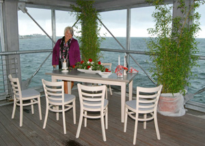 Heiligenhafen Standesamt - Außentraustelle Seebrücke